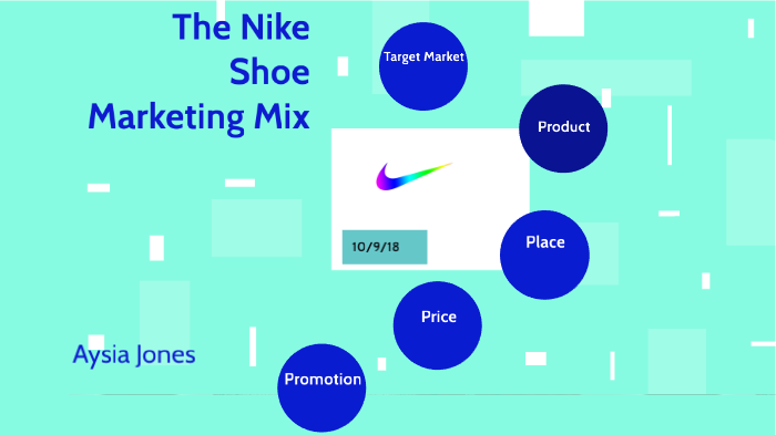 Dialecto Brillar lanzadera The Nike Shoe Marketing Mix by aysia jones on Prezi Next