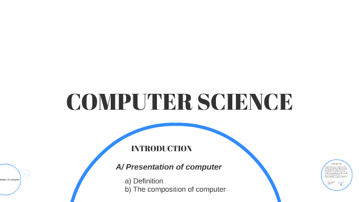 what is computer science definition