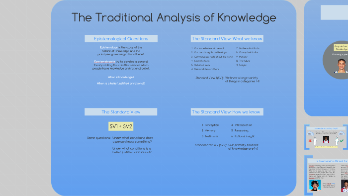 The Traditional Analysis of Knowledge by Rebecca Mason on Prezi