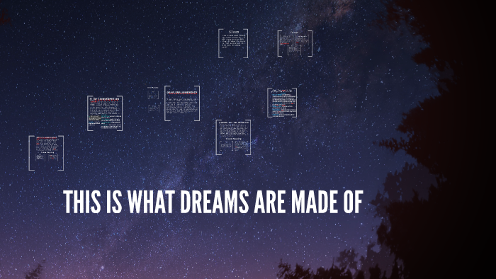 THIS IS WHAT DREAMS ARE MADE OF by Nneka Nwofili