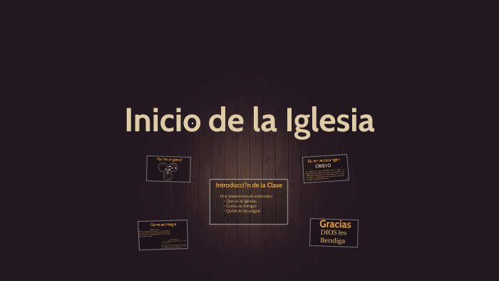 Inicio de la Iglesia by Jesus Martin Gonzalez Rodriguez on Prezi