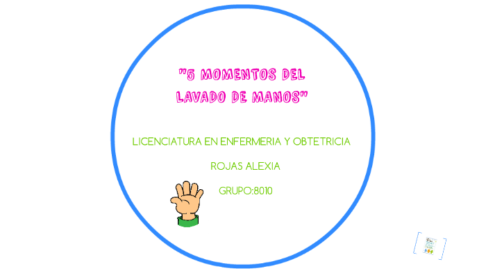 "5 MOMENTOS DEL LAVADO DE MANOS" by Gabriela Salgado