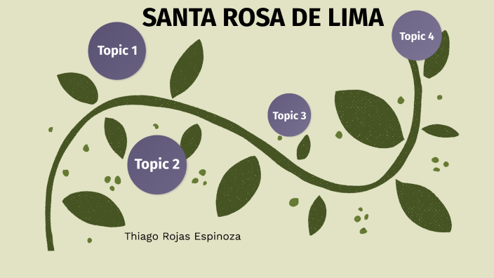 SATA ROSA DE LIMA by Thiago Rojas Espinoza