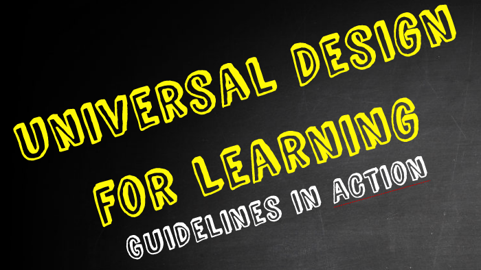 Universal Design for Learning by Dawn Fischer on Prezi