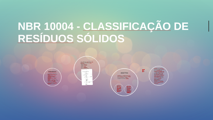 Nbr 10004 ClassificaÇÃo De ResÍduos SÓlidos By Alison Rodrigo On Prezi Next 5811