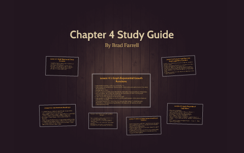 Chapter 4 Study Guide by Brad F on Prezi