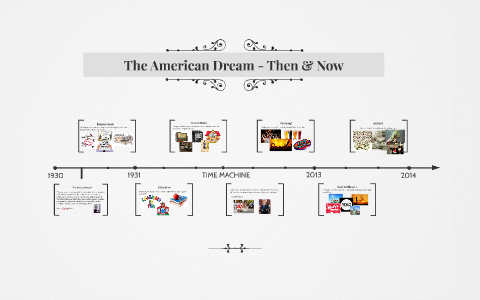 The American Dream - Then & Now by Hall Juliette on Prezi
