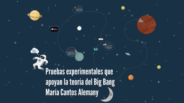 Pruebas experimentales que apoyan la teoria del Big Bang by Maria Cantos  Alemany