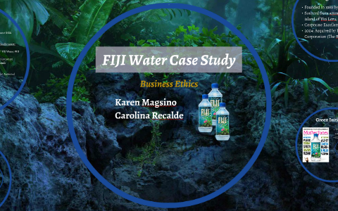 fiji water marketing case study