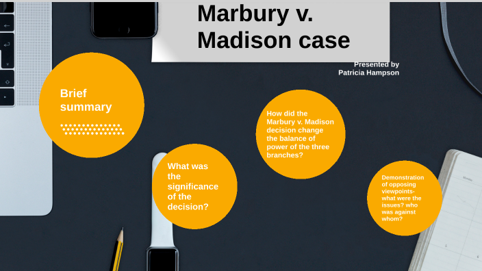 Marbury v outlet madison ruling