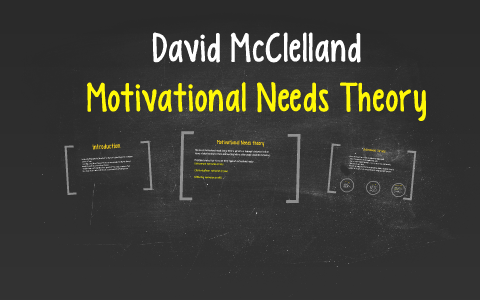 David McClelland Motivational Theory by Nadine Morais on Prezi