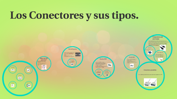 Los Conectores y sus tipos by junior santillan on Prezi