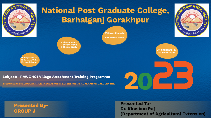 National Post Graduate College, Barhalganj Gorakhpur By Shesh Nath ...