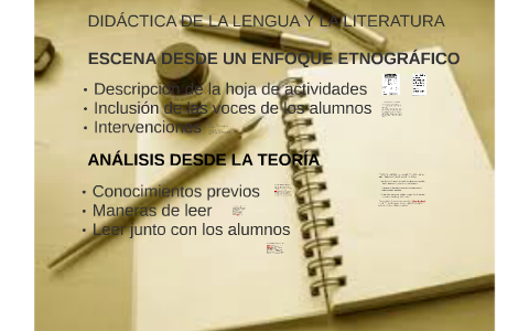 DIDÁCTICA DE LA LENGUA Y LA LITERATURA by Vivi Ruiz on Prezi