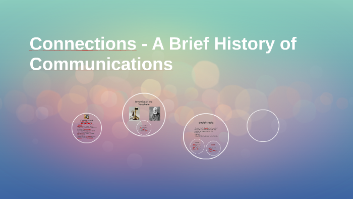 Connections - A Brief History of by Digital Pathways on Prezi