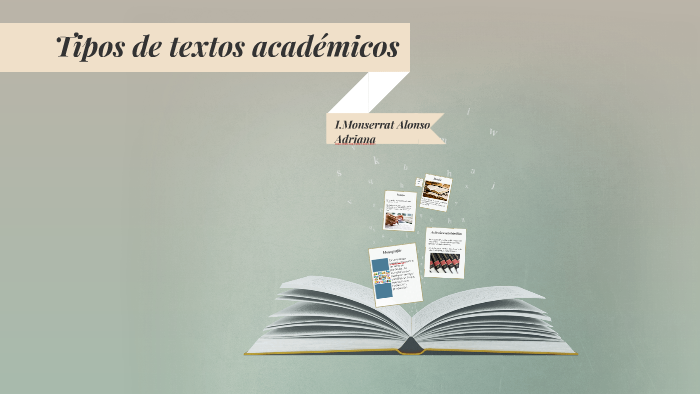 Tipos de textos academicos by Monse Franco on Prezi