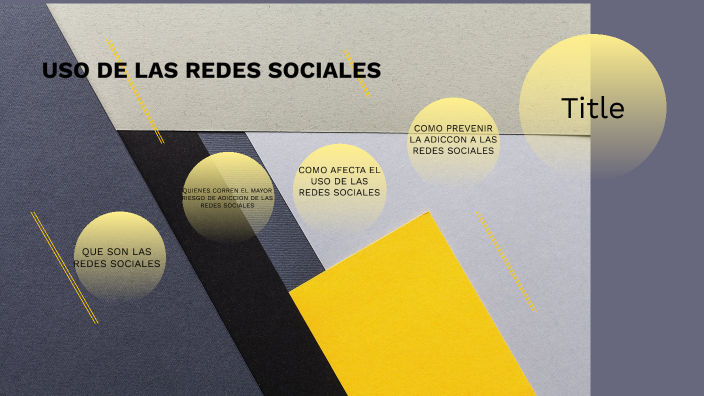 EL USO DE LAS REDES SOCIALES by Daniela Gonzales Urquizo on Prezi