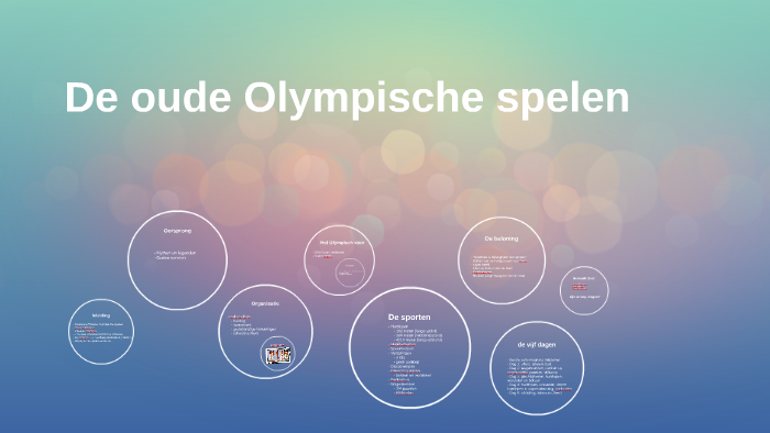 De oude Olympische spelen by Danae Rijpkema on Prezi