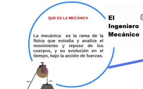 Que ES Mecanica