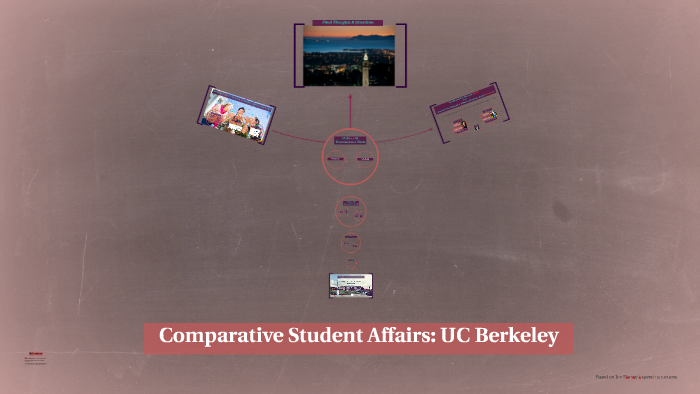 Comparative SA: UC Berkeley By Kristen Cash