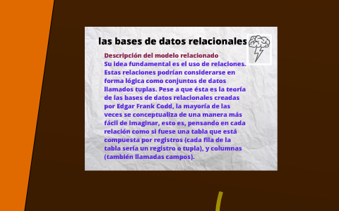 las bases de datos relacionales by daniel arango on Prezi