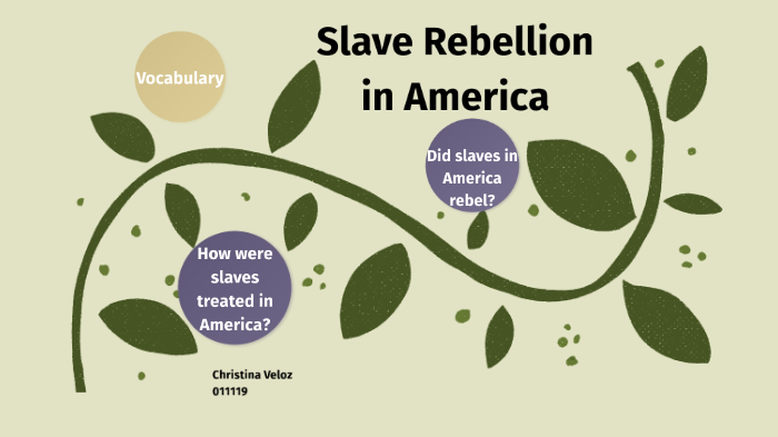 research paper on slave rebellions