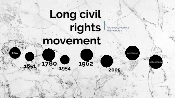 long civil rights movement by Anthony Rodriguez on Prezi