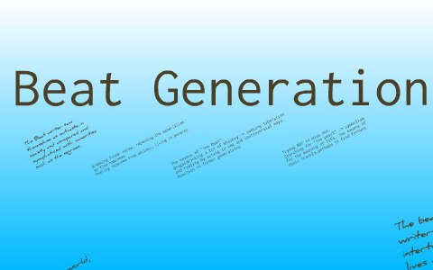 Beat generation mind map by victoria larsen on Prezi