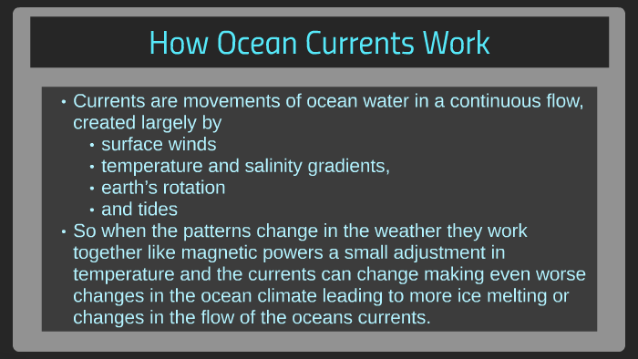 How Polar Ice Melting Affects Ocean Currents by Sam Campos on Prezi