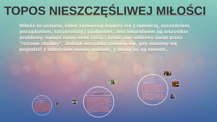 TOPOS NIESZCZĘŚLIWEJ MIŁOŚCI by Karolina Nowak on Prezi