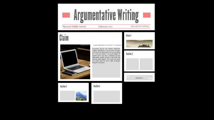 Argumentative Writing by Nathan Newell on Prezi