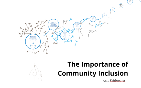 The Importance of Community Inclusion by Amy-Jo Fairbrother