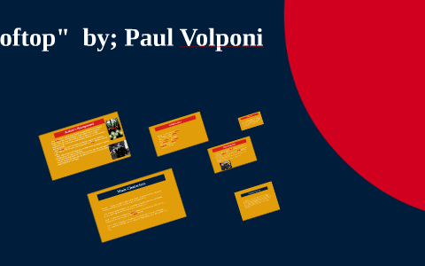 "Rooftop" by; Paul Volponi by kioentre oneal on Prezi