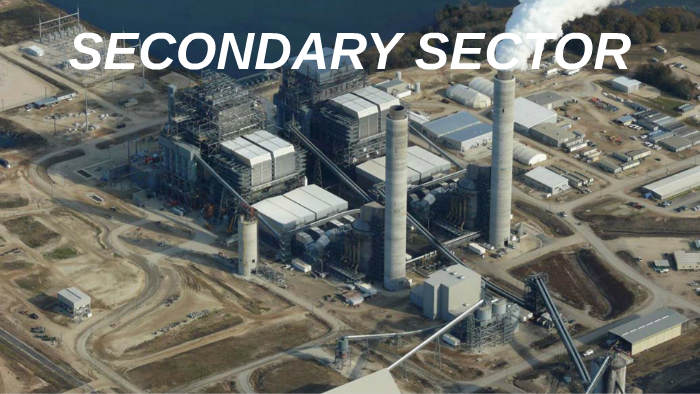 secondary sector industries
