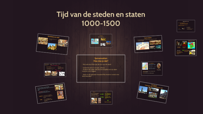 Tijd van de steden en staten by Margot Kok on Prezi