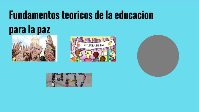fundamento teóricos de de la educacion para la paz by Luis Urbina on Prezi