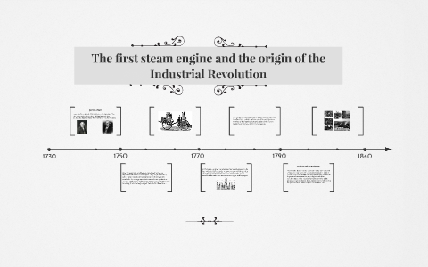 The first steam engine and the origin of the Industrial Revolution by ...