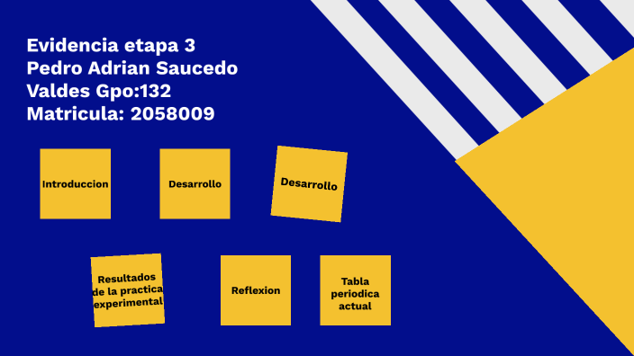 Evidencia etapa 3 quimica by Pedro Saucedo on Prezi
