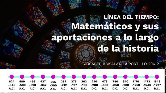 LÍNEA DEL TIEMPO MATEMÁTICAS by Josabed Atala Portillo on Prezi