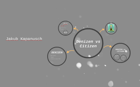 Denizen vs Citizen by Jakub Kapanusch on Prezi Next