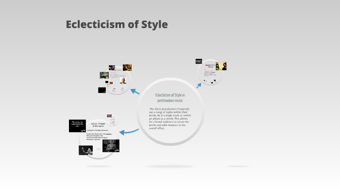 Eclecticism of Style in postmodern music by Pat Robinson