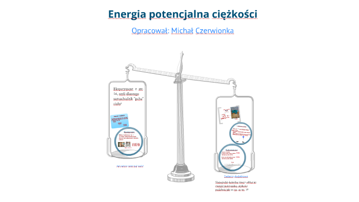 Energia potencjalna ciężkości by Michał Czerwionka on Prezi