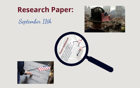 september 11 research paper