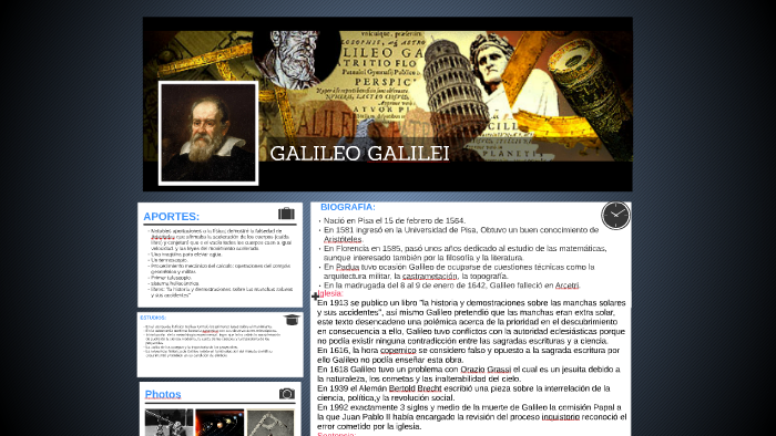 GALILEO GALILEI by laura bonilla