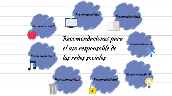 Recomendaciones Para El Uso Responsable De Las Redes Sociales By ...