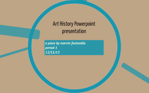 art history powerpoint presentation