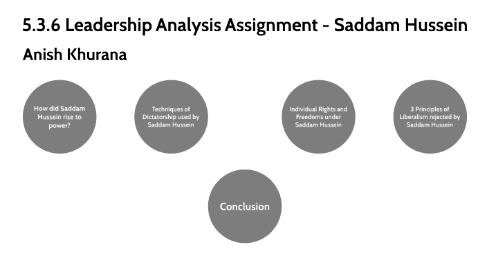 5.3.6 leadership analysis assignment