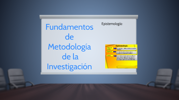 Fundamentos de la Metodologia de la Investigacion by Giovanni Sanchez