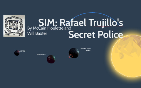 SIM: Rafael Trujillo's Secret Police by Will Baxter on Prezi
