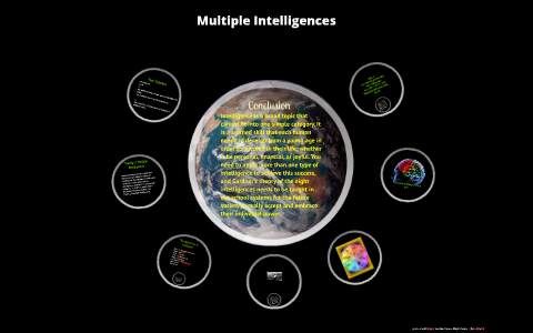 Multiple Intelligences by Jordan Bultitude on Prezi